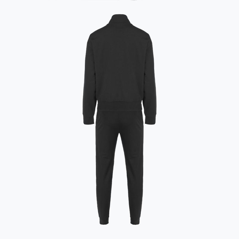 Dres damski EA7 Emporio Armani Train Core Lady Tracksuit FZ black 2
