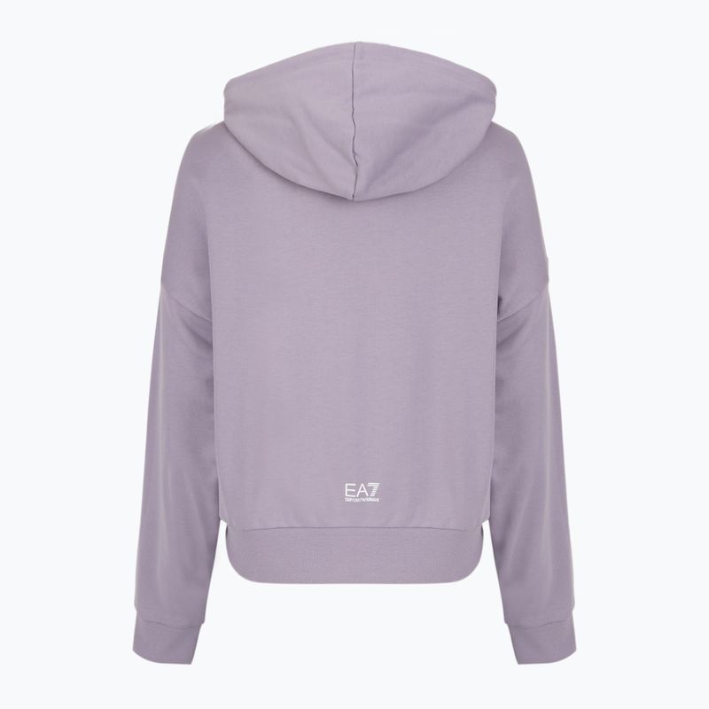 Dres damski EA7 Emporio Armani Train Visibility Tracksuit HO CH FZ lavender grey 4