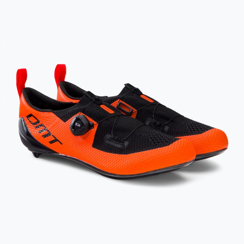 Buty szosowe męskie DMT KT1 orange/black 4