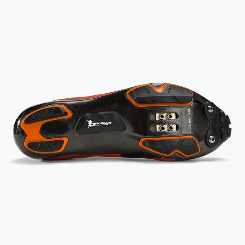 Buty rowerowe MTB męskie DMT KM1 coral/black 4