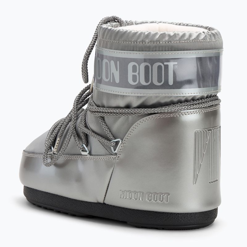 Śniegowce damskie Moon Boot Icon Low Glance silver 3