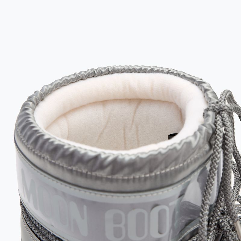 Śniegowce damskie Moon Boot Icon Low Glance silver 5