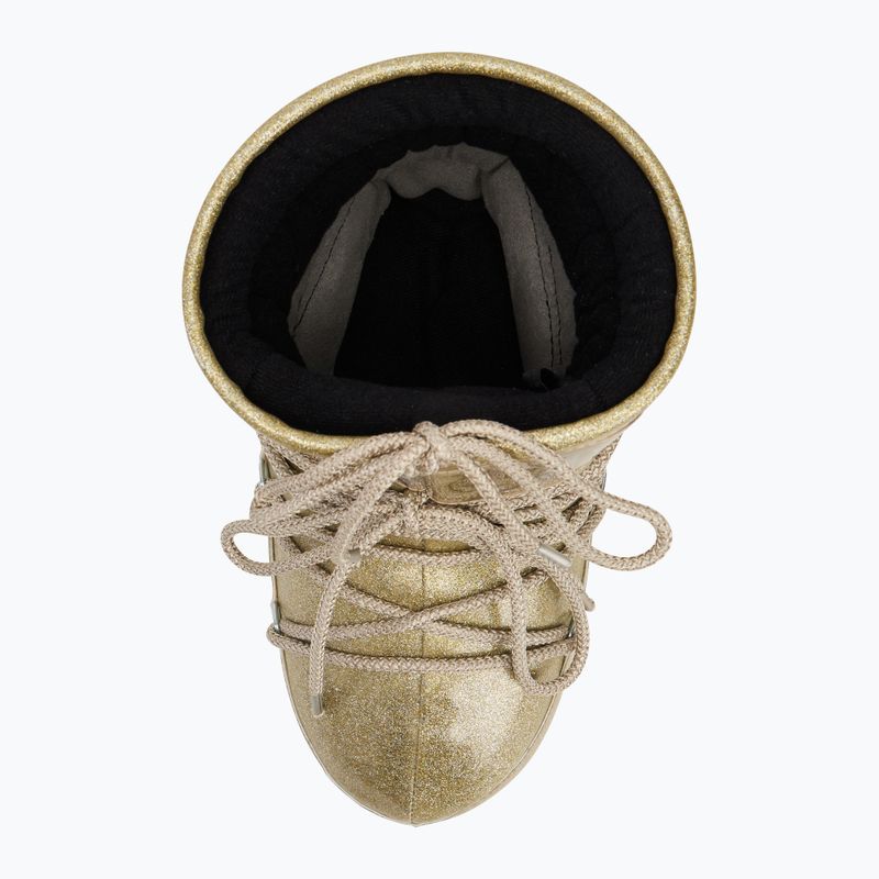 Śniegowce damskie Moon Boot Icon Low Glitter gold 5
