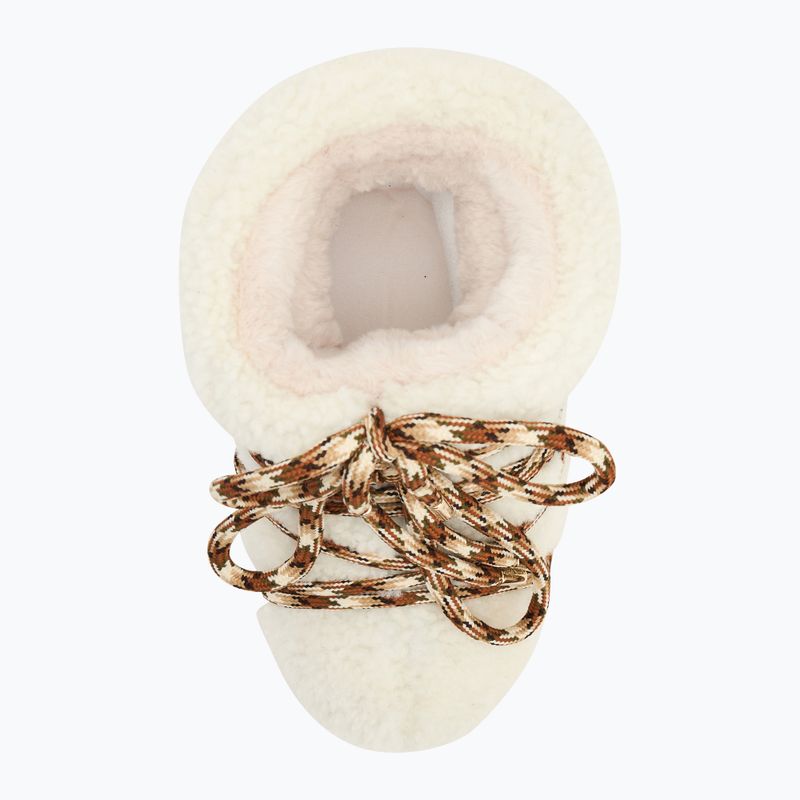 Śniegowce damskie Moon Boot Icon Low Shearling whisky/off white 5