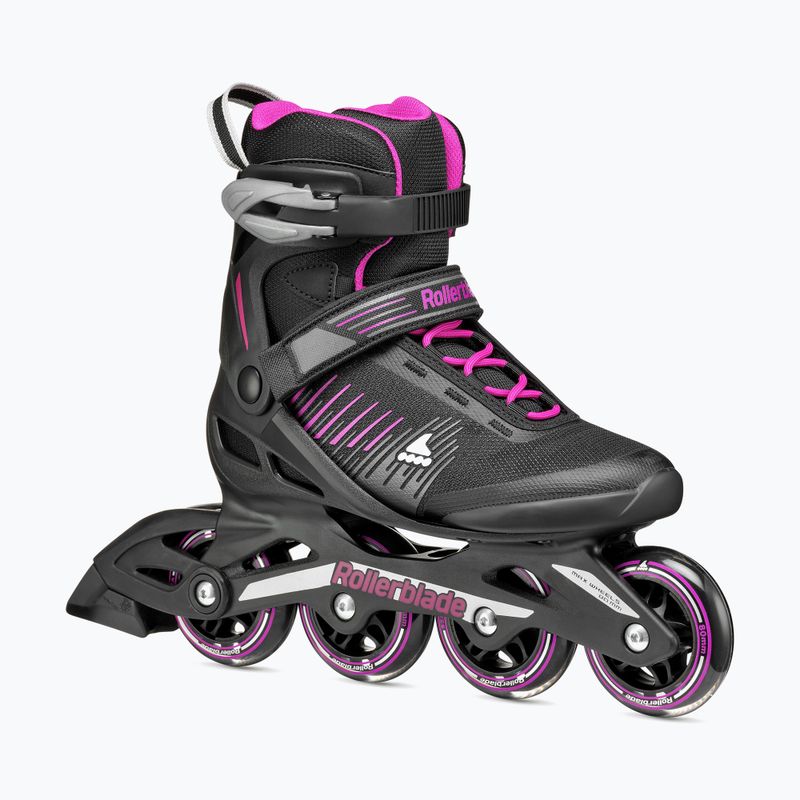 Rolki damskie Rollerblade Zetrablade W black/cyclemen pink