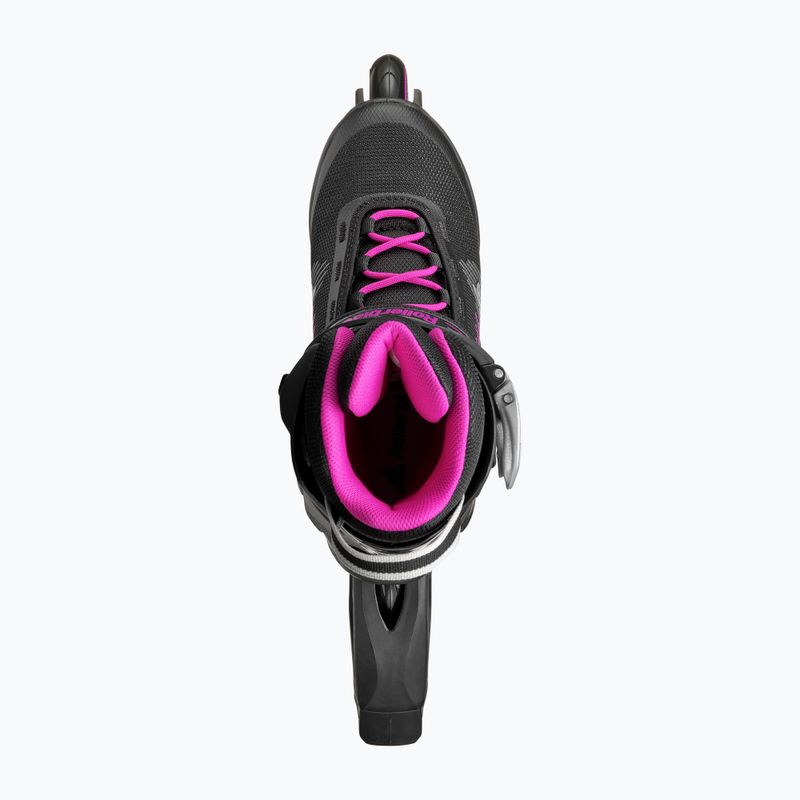 Rolki damskie Rollerblade Zetrablade W black/cyclemen pink 6