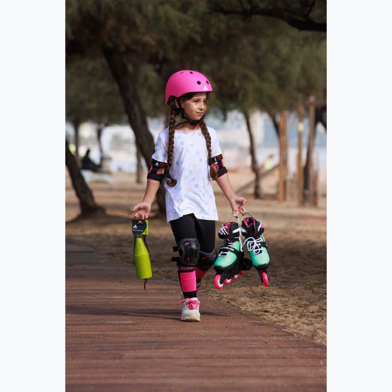 Rolki dziecięce Rollerblade Microblade XT Jr black/sea green 9