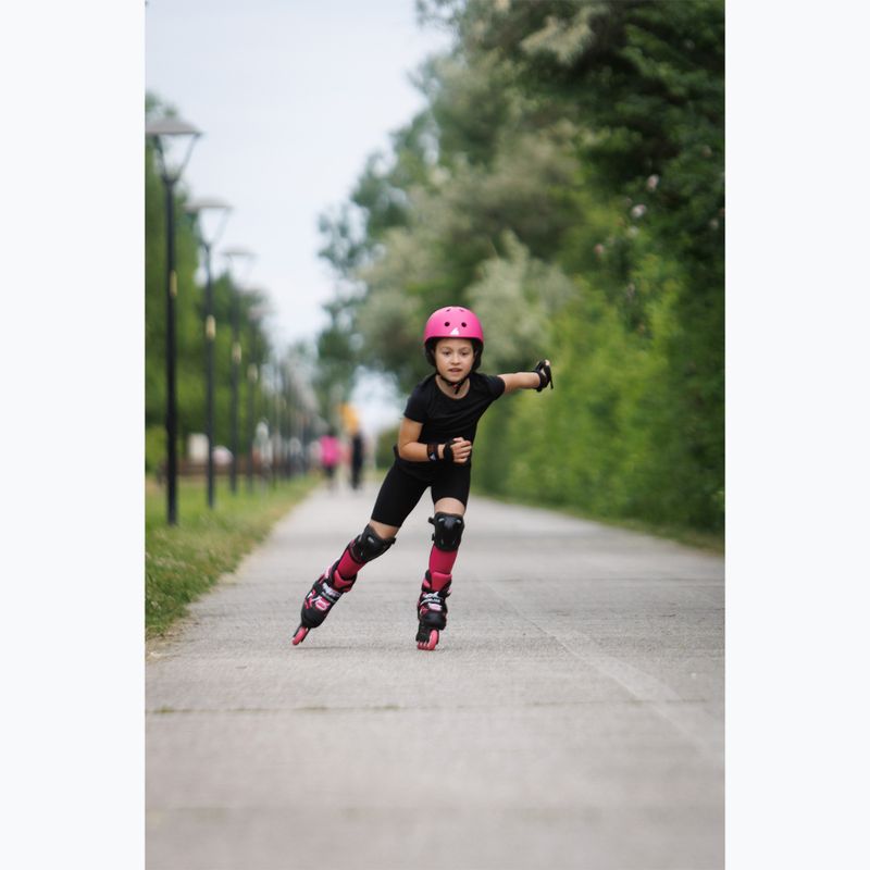 Rolki dziecięce Rollerblade Microblade Jr black/pink 11