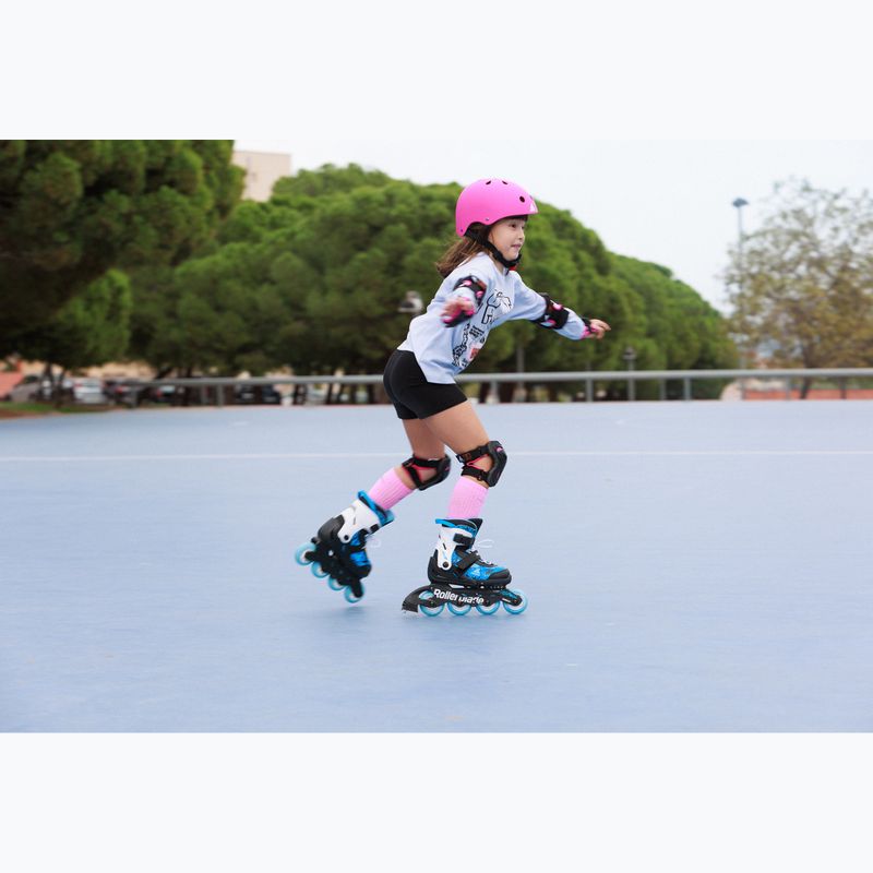Rolki dziecięce Rollerblade Microblade SL Jr black/sky blue 11