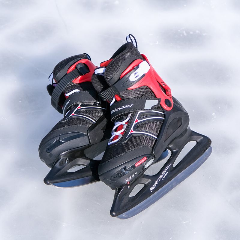 Łyżwy dziecięce Bladerunner Micro Xt Ice black/red 6