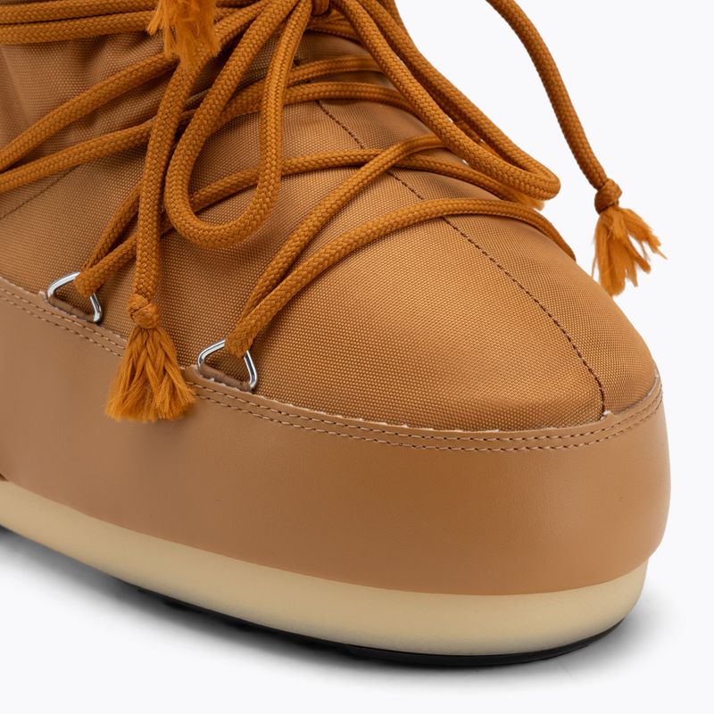 Śniegowce damskie Moon Boot Icon Low Nylon cognac 7