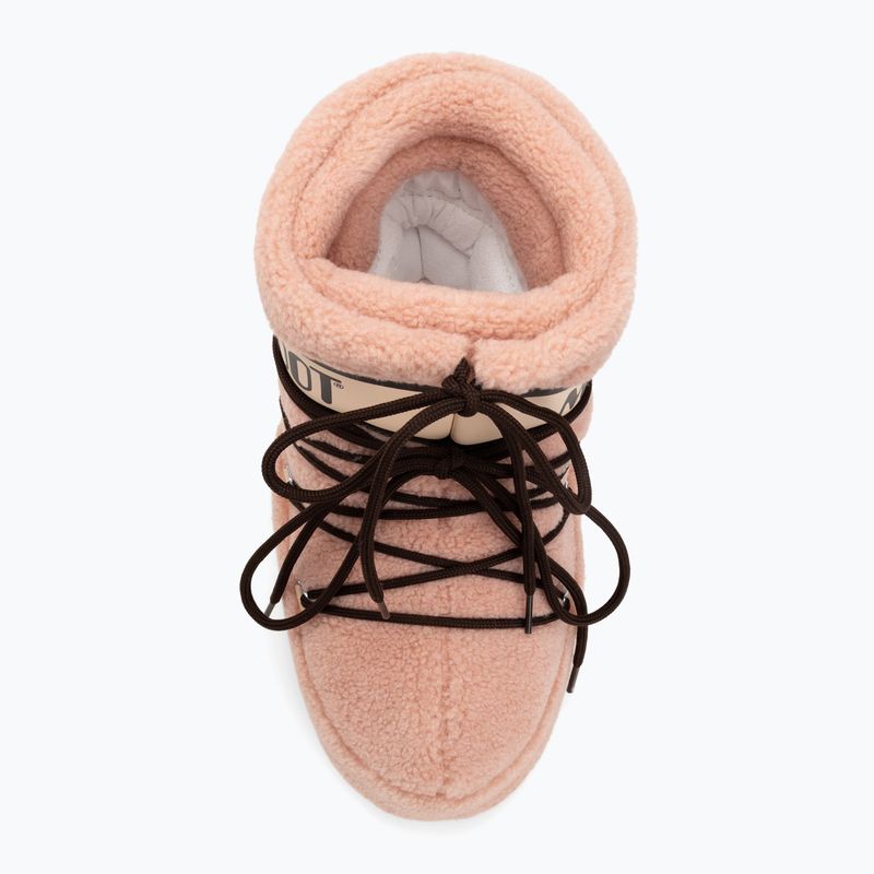 Śniegowce damskie Moon Boot Icon Low Fleece pink 5
