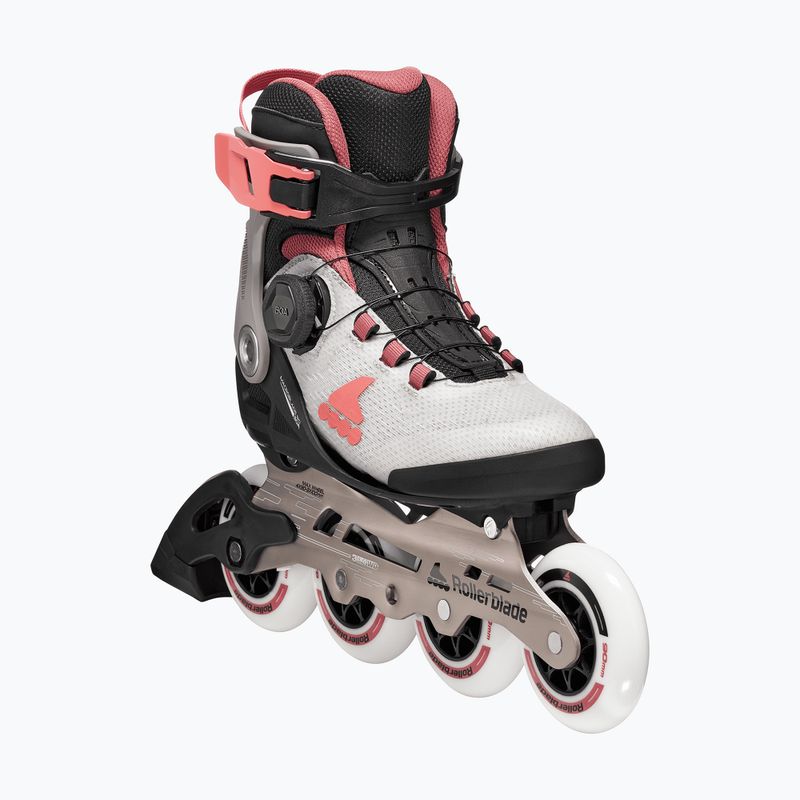 Rolki damskie Rollerblade Macroblade 90 Boa W grey/amethyst rose 5