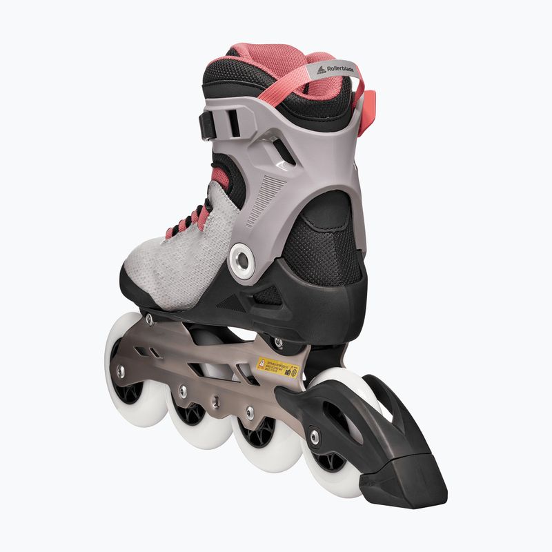 Rolki damskie Rollerblade Macroblade 90 Boa W grey/amethyst rose 6