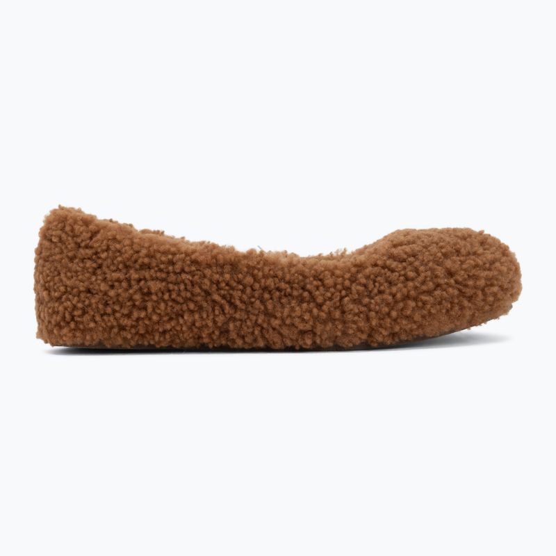 Baleriny damskie Moon Boot Shearling Ballerina cognac 2