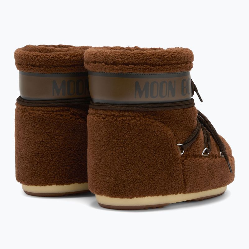 Śniegowce damskie Moon Boot Icon Low Fleece brown 9