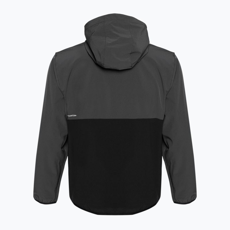 Kurtka męska Hurley Phantom + Packable Anorak dark stone grey 2