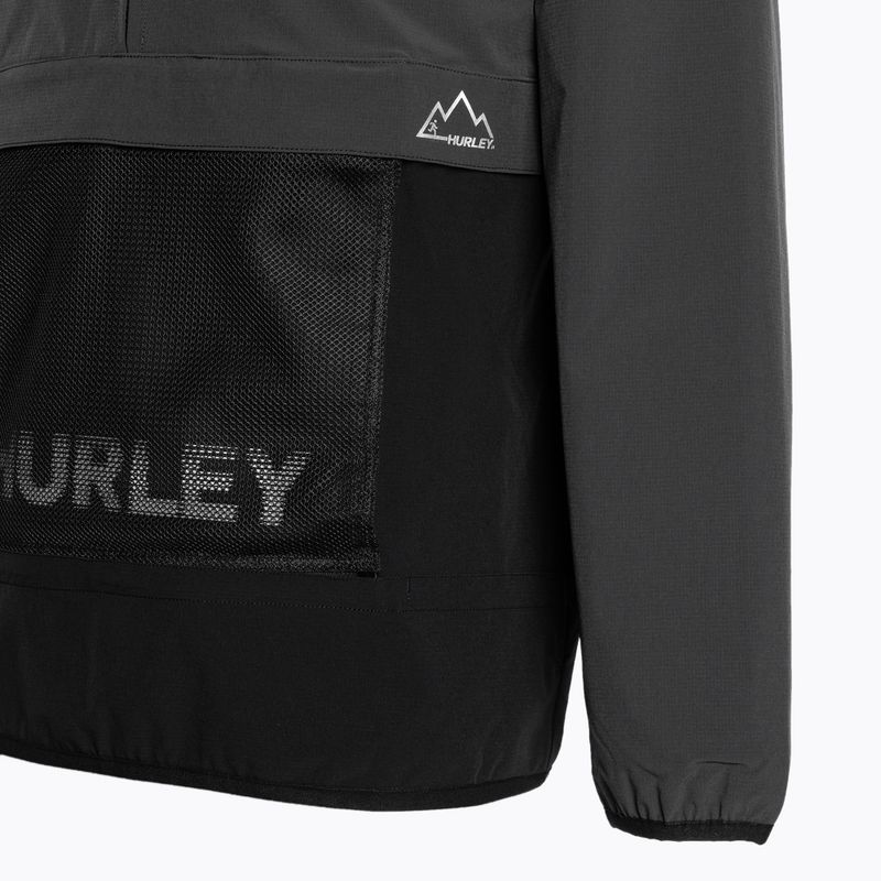Kurtka męska Hurley Phantom + Packable Anorak dark stone grey 3