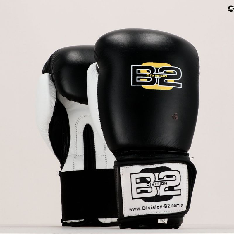 Rękawice bokserskie DIVISION B-2 DIV-SG01 black/white 7