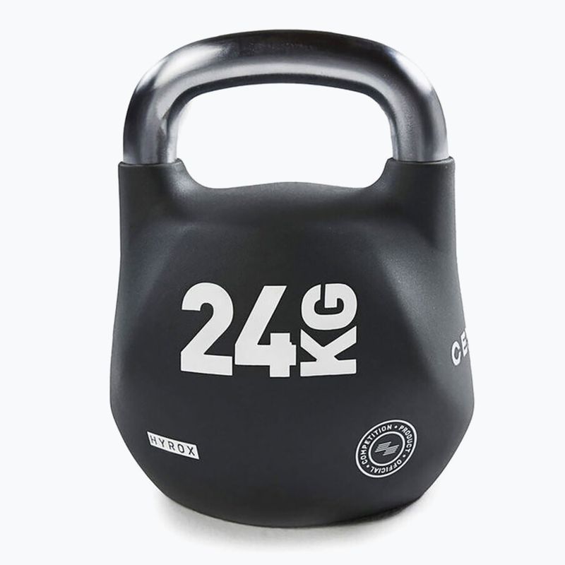 Kettlebell Centr Octo Official Hyrox Competition 8-Sided Design black