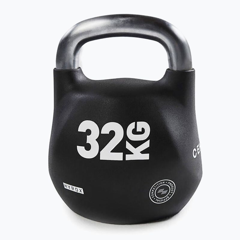 Kettlebell Centr Octo Official Hyrox Competition 8-Sided Design black