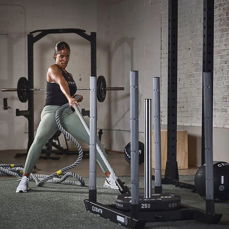 Sanki do treningu siłowego Centr Competition Power Sled Centr x Hyrox black 6