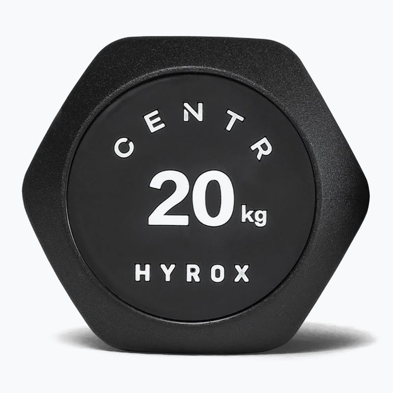 Hantel Centr Urethane Dumbbell Centr x Hyrox 20 kg black 3