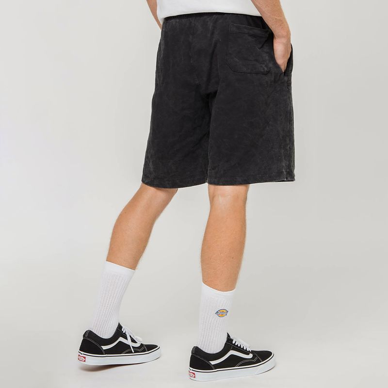 Spodenki męskie Kaotiko Bermuda Washed black 3