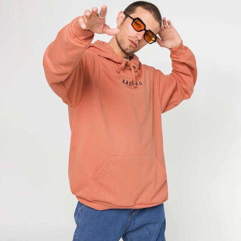 Bluza męska Kaotiko Vancouver apricot 4