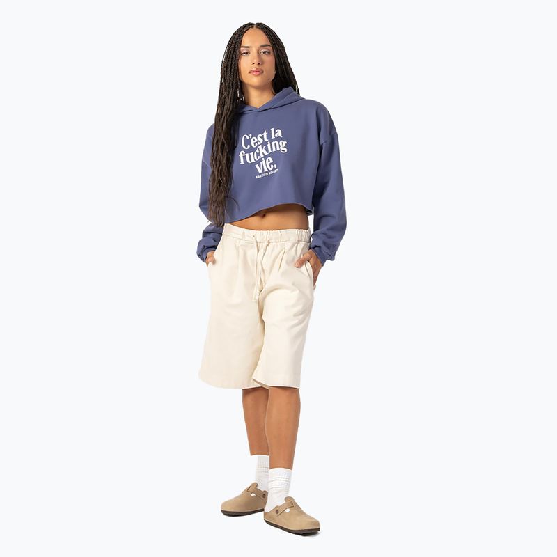 Bluza damska Kaotiko C'est la vie Crew grape 2