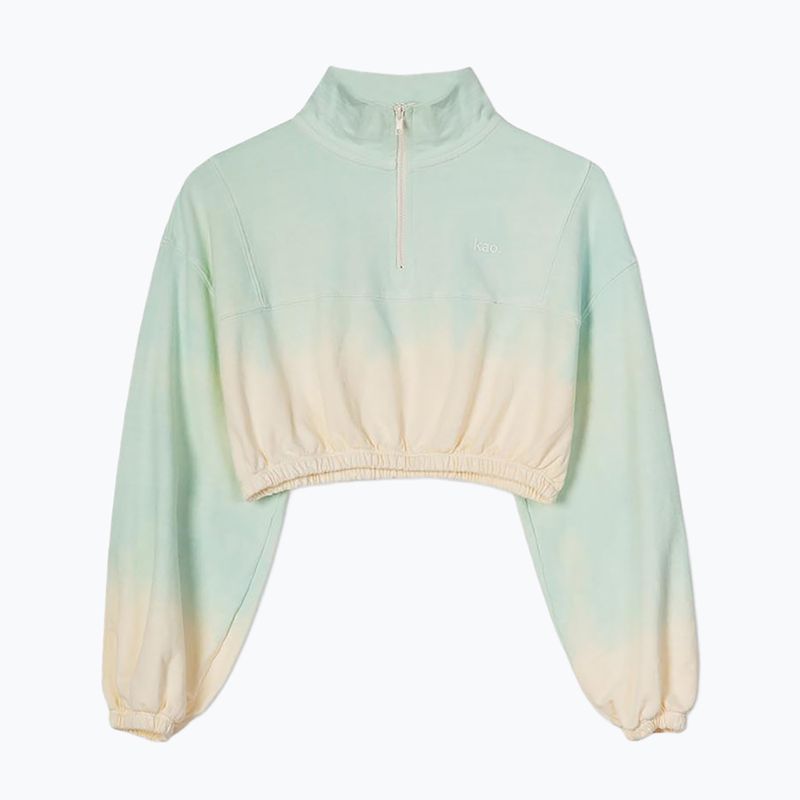 Bluza damska Kaotiko Tie-Dye Jolie green/yellow 3