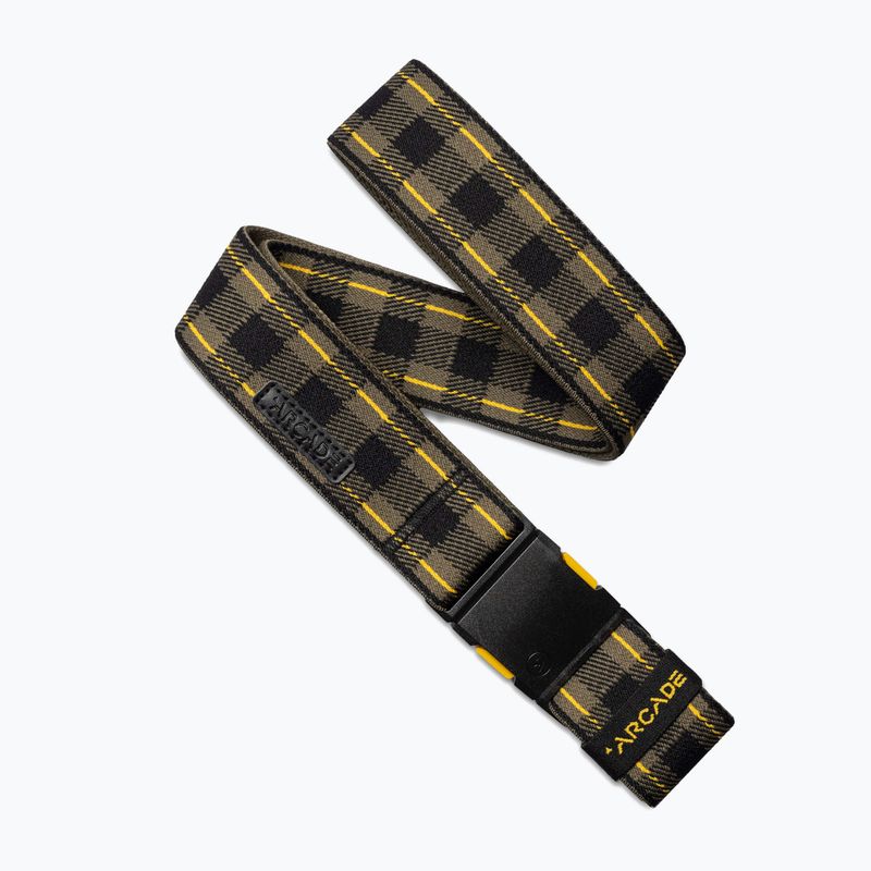 Pasek do spodni Arcade POW x Joseph Toney crocodile/mustard