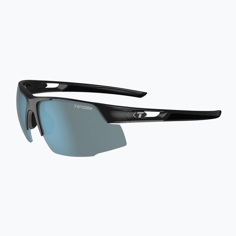 Okulary przeciwsłoneczne Tifosi Centus gloss black/smoke bright blue 5