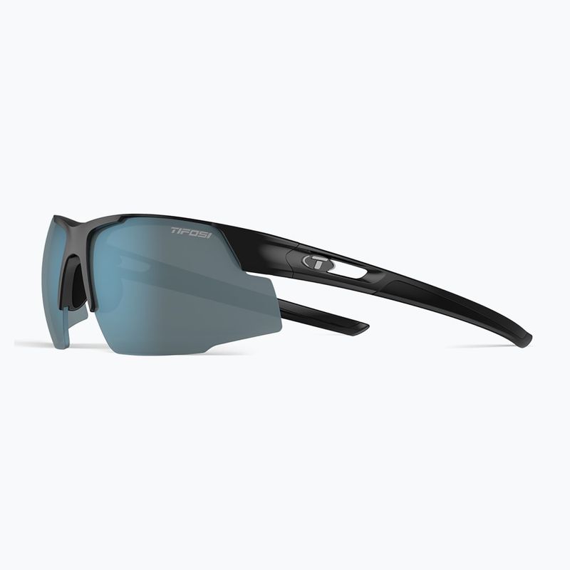 Okulary przeciwsłoneczne Tifosi Centus gloss black/smoke bright blue 7