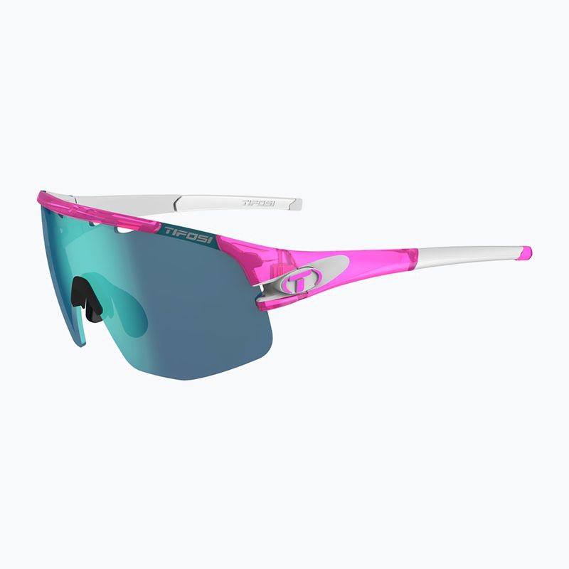 Okulary przeciwsłoneczne Tifosi Sledge Lite crystal pink/clarion blue/ac red/clear 7