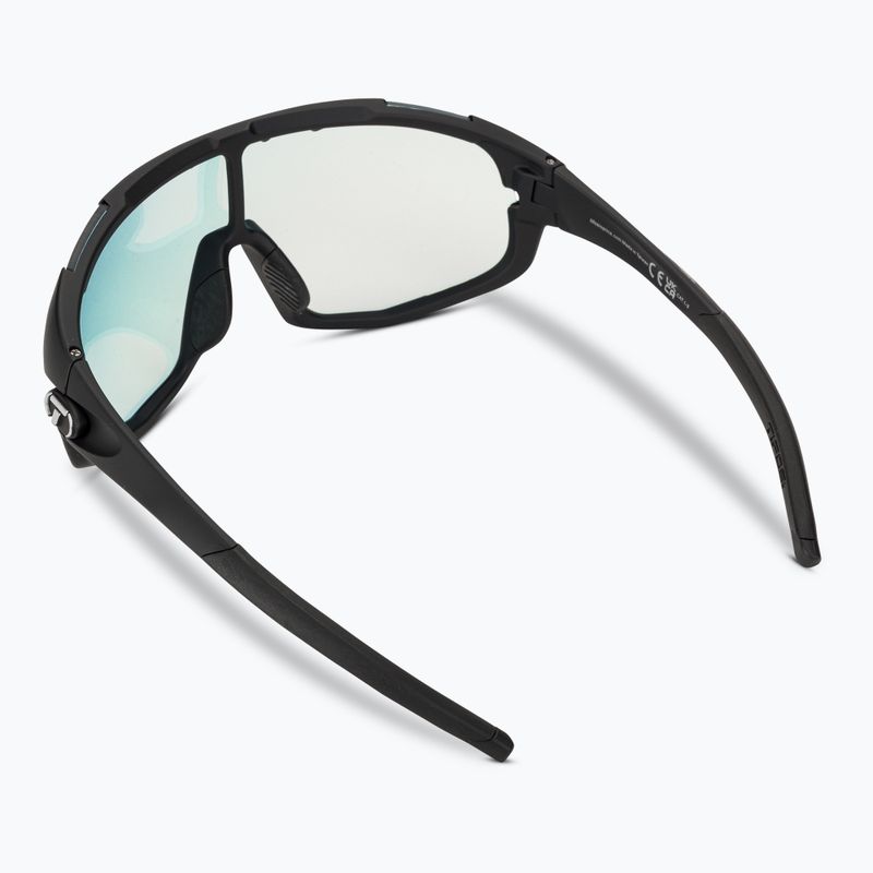 Okulary przeciwsłoneczne Tifosi Sledge Fototec matte black/clarion red fotochrom 2