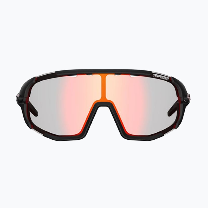 Okulary przeciwsłoneczne Tifosi Sledge Fototec matte black/clarion red fotochrom 7