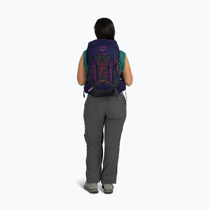 Plecak turystyczny damski Osprey Tempest 11 l deep fig/ hotspot pink 4