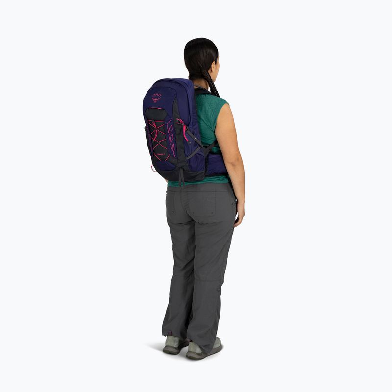 Plecak turystyczny damski Osprey Tempest 11 l deep fig/ hotspot pink 5