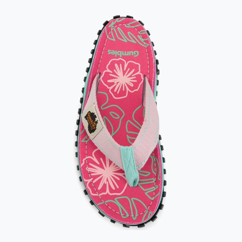 Japonki Gumbies Islander blush hibiscus 5