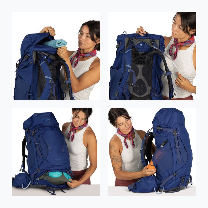 Plecak turystyczny Osprey Kyte 48 l serenity blue 14