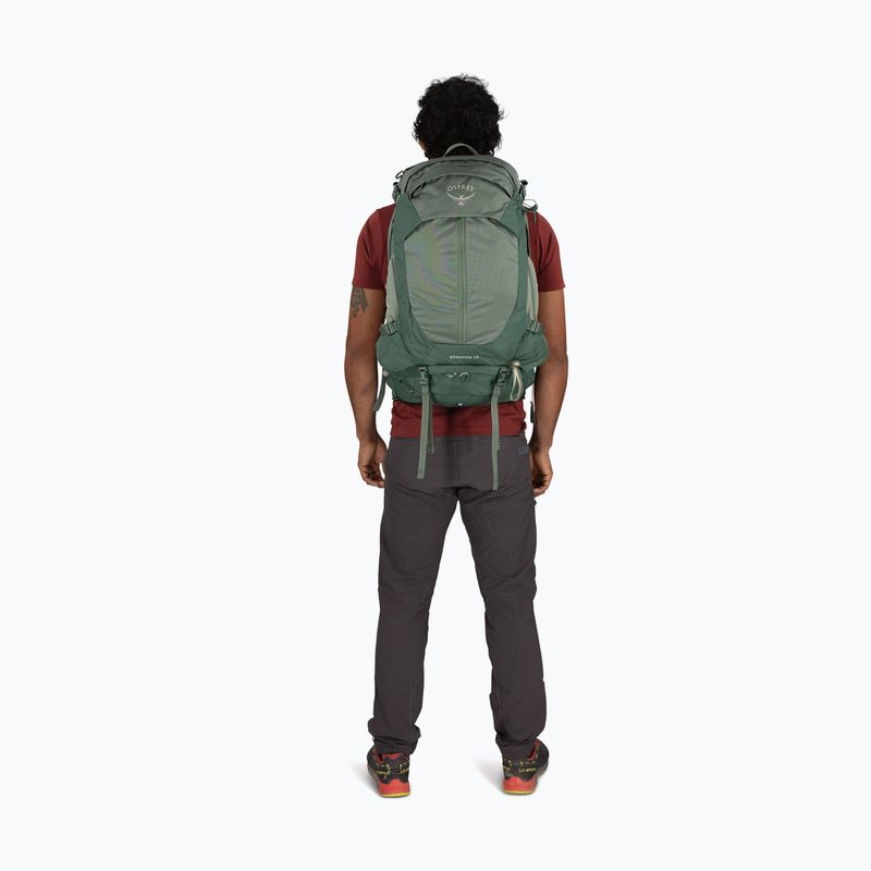 Plecak turystyczny męski Osprey Stratos 34 l pine leaf 6