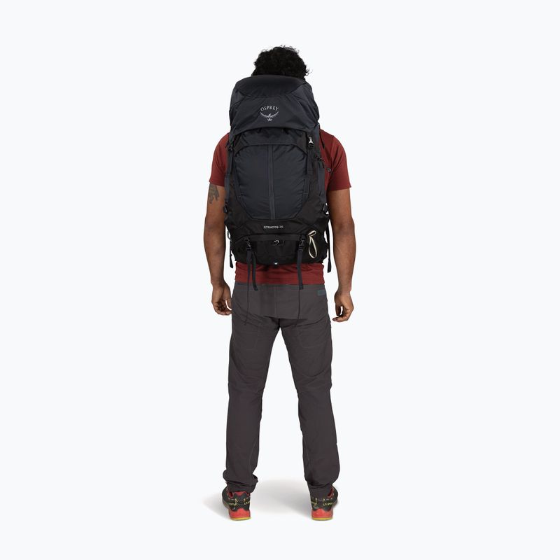 Plecak turystyczny męski Osprey Stratos 36 l raven black 6