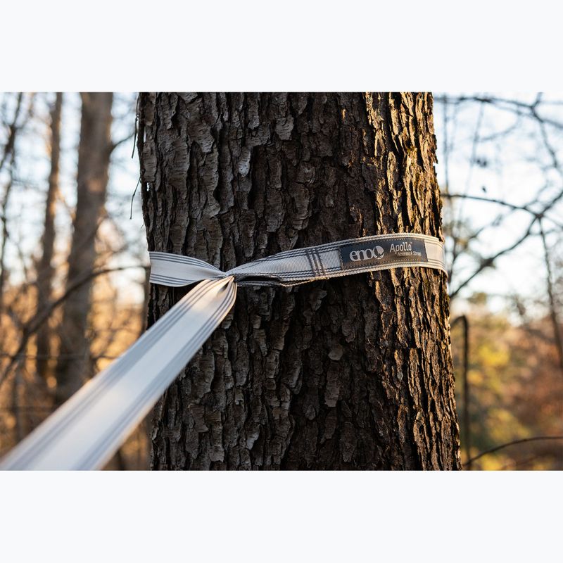Pasek mocujący do hamaka ENO Apollo Hammock grey/charcoal 5