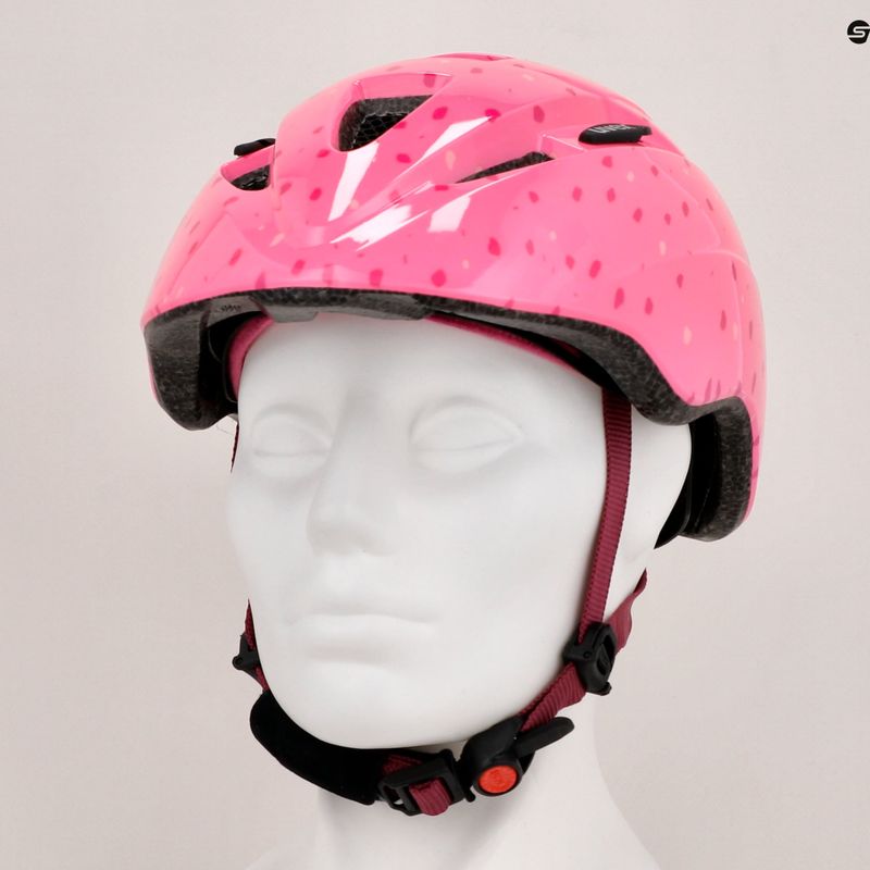 Kask rowerowy dziecięcy UVEX Kid 2 pink confetti 12