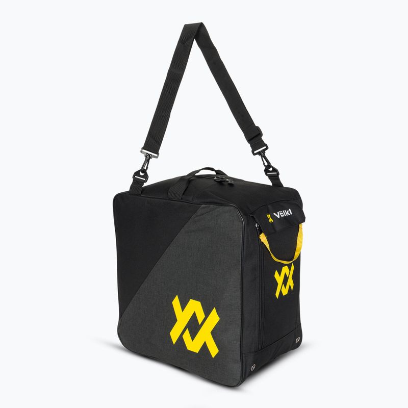 Torba narciarska na buty Völkl Classic Boot & Helmet Bag black/heather grey/yellow 3
