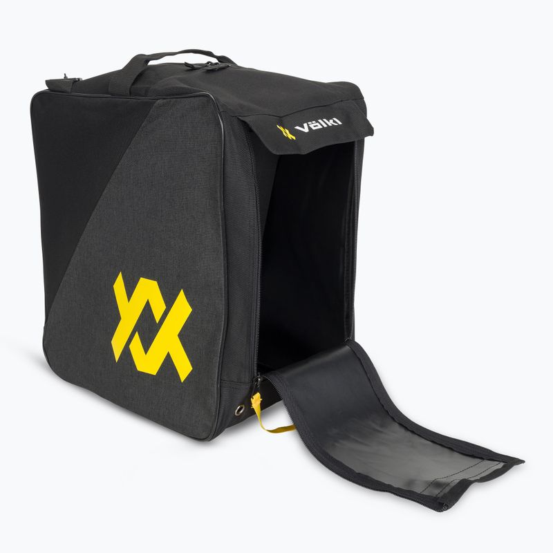 Torba narciarska na buty Völkl Classic Boot & Helmet Bag black/heather grey/yellow 4