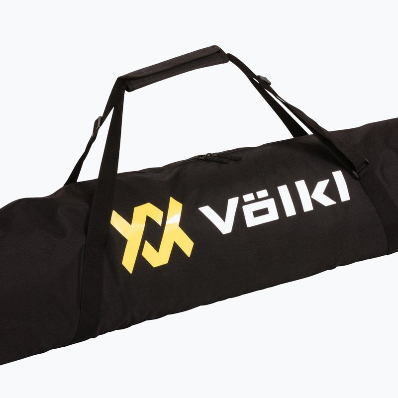 Pokrowiec na narty Völkl Classic Double Ski Bag 195 cm black/grey/yellow 2