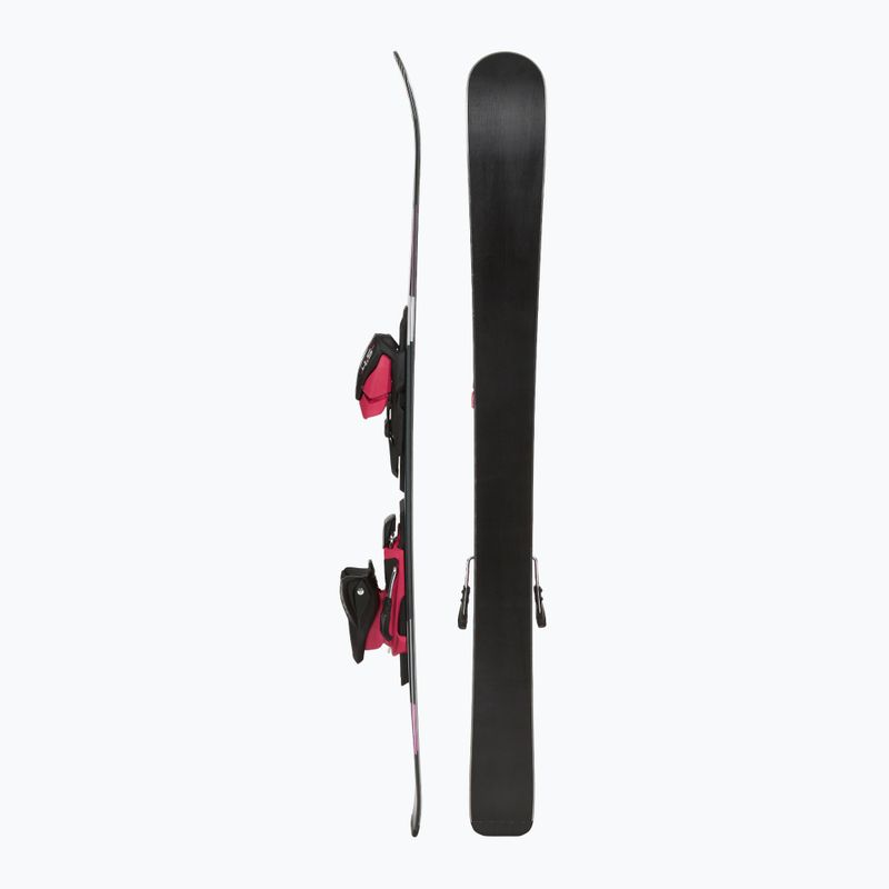 Narty zjazdowe dziecięce Völkl Shine Jr + wiązania 4.5 VMotion Jr Lady 80-90 cm black/pink 2