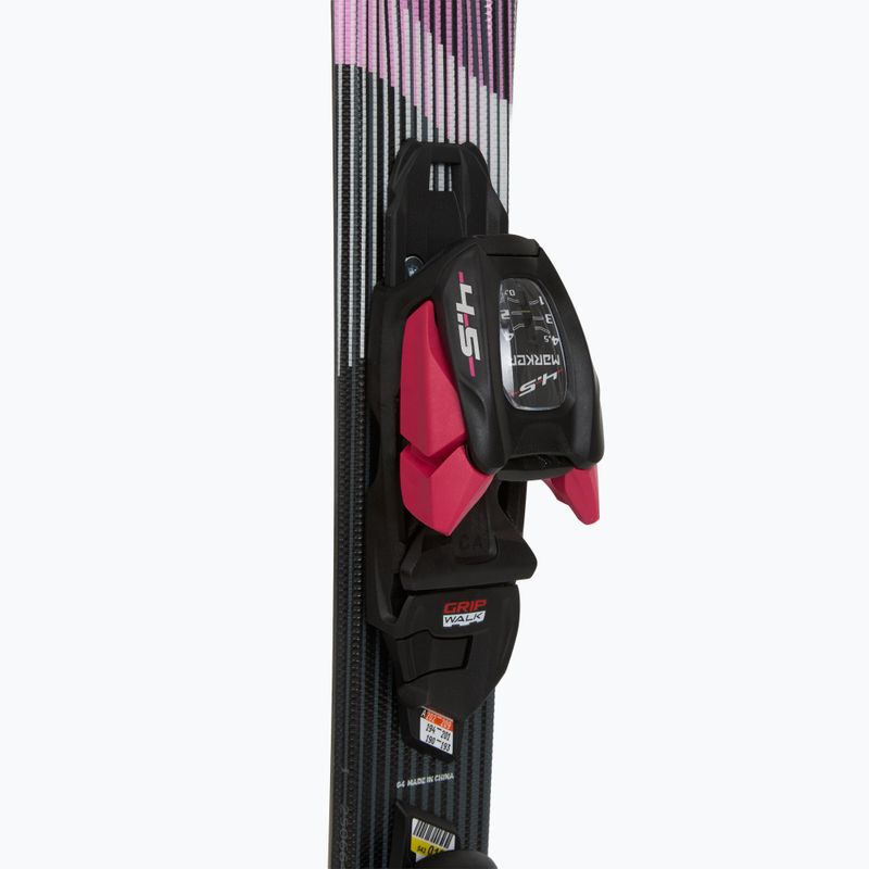 Narty zjazdowe dziecięce Völkl Shine Jr + wiązania 4.5 VMotion Jr Lady 80-90 cm black/pink 4